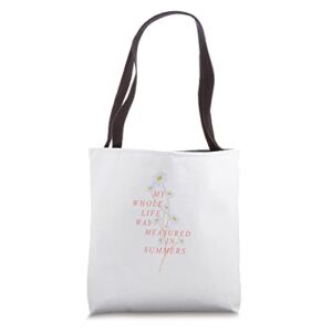 The Summer I Turned Pretty – Vertical Daisy Tote Bag
