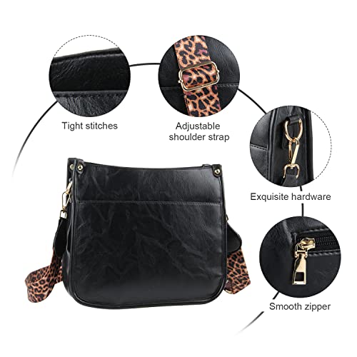 Freie Liebe Guitar Strap Crossbody Bags for Women Faux Leather Crossbody Purses Large Designer Sling Handbags | The Storepaperoomates Retail Market - Fast Affordable Shopping