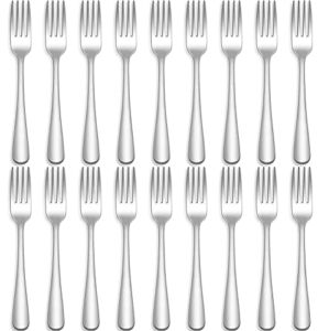 24 Pieces Dinner Forks, Bestdin Food Grade Stainless Steel Forks Silverware, Forks Set of 24 Use for Home Kitchen Restaurant, 7.1 Inches Flatware Silverware Forks, Mirror Polished & Dishwasher Safe