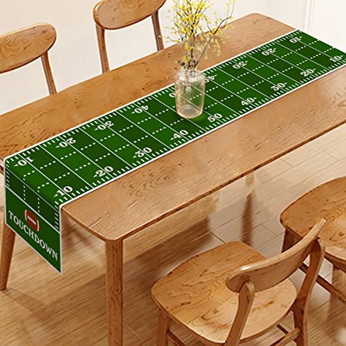 Vohado American Football Court Table Runner Touch Down Boy Sport Football Birthday Party Decorations Kitchen Dining Home Table Decor | The Storepaperoomates Retail Market - Fast Affordable Shopping