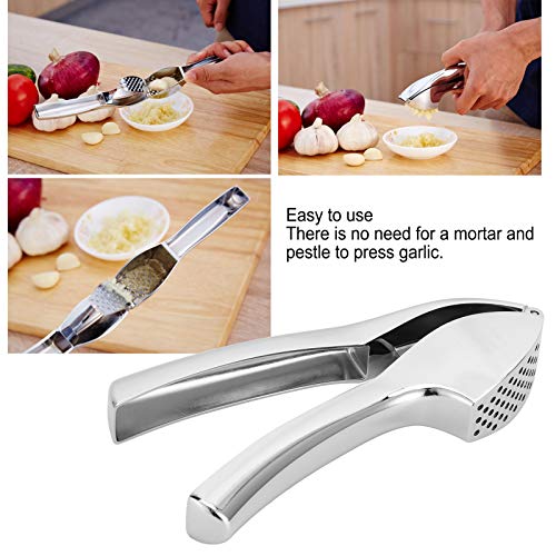 Garlic Masher, Garlic Crusher Kitchen Tool Durable Zinc Alloy Easy To Operate Garlic Squeezer for Home Kitchen | The Storepaperoomates Retail Market - Fast Affordable Shopping