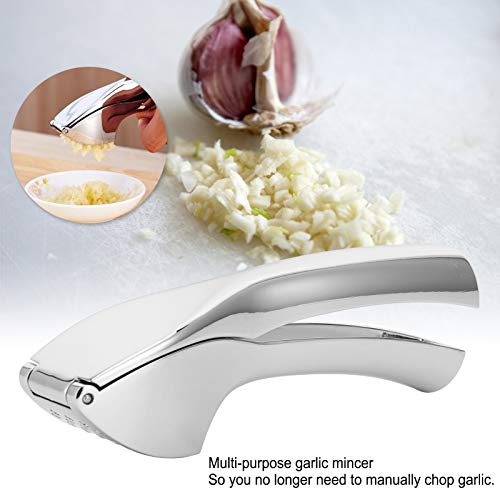Garlic Masher, Garlic Crusher Kitchen Tool Durable Zinc Alloy Easy To Operate Garlic Squeezer for Home Kitchen | The Storepaperoomates Retail Market - Fast Affordable Shopping