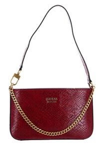 GUESS Katey Mini Top Zip Shoulder Bag Red One Size