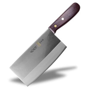 Seki Japan Masahiro Japanese Vegetable & Butcher Cleaver Knife, 175 mm (6.9 inch), Japanese Stainless Steel Kitchen Cutlery, Chef Knives with Natural Wood Handle for Home, Kitchen & Restaurant