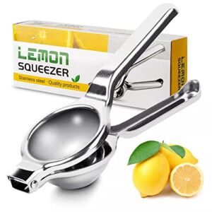 XingDaY Lemon Squeezer Stainless Steel Hand Lime Efficient Juicer Premium Quality Manual Professional For Home Kitchen Bar Counter Citrus Apply To Lemons, Oranges, color