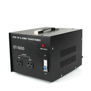 Voltage Converter Transformer Heavy Duty Step-Up/Step-Down 110V-220V Step Up and Down Electric Power Voltage Transformer Power Converter
