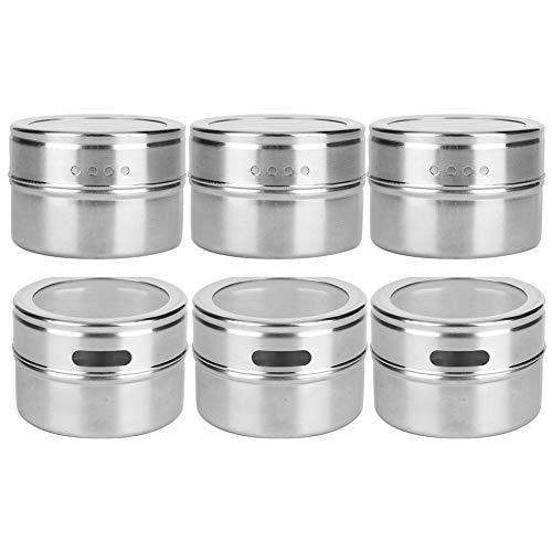 Spice Tins high quality healthy and durable transparent Condiment Box stainless steel and PP Spice Box for home kitchen | The Storepaperoomates Retail Market - Fast Affordable Shopping