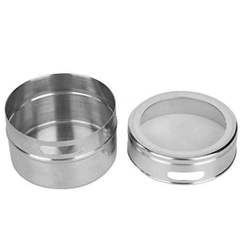 Spice Tins high quality healthy and durable transparent Condiment Box stainless steel and PP Spice Box for home kitchen | The Storepaperoomates Retail Market - Fast Affordable Shopping