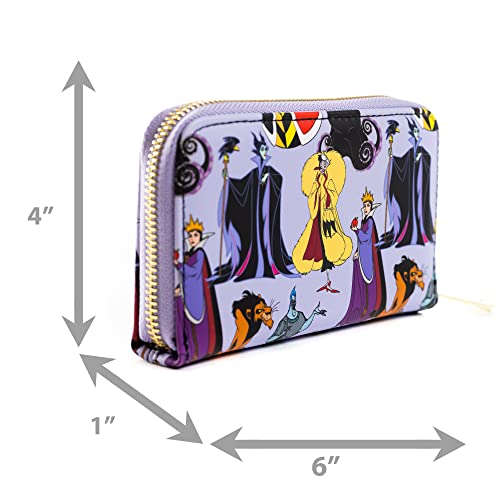 Loungefly Wallet, Disney Villains, Maleficent Ursula Evil Queen Hades Scar | The Storepaperoomates Retail Market - Fast Affordable Shopping