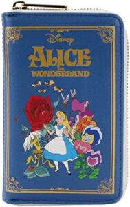 Loungefly Disney Alice in Wonderland Classic Book Zip Around Wallet