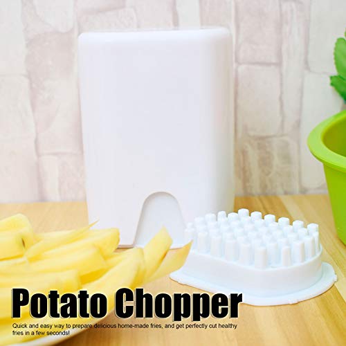 Vegetable Cutter, Potato Chipper, with Lid 44 Grids Durable for Sweet Potatoes Zucchini Kitchen Home | The Storepaperoomates Retail Market - Fast Affordable Shopping