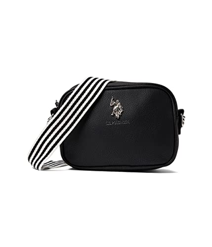 U.S. POLO ASSN. DHM Crossbody Black/White One Size | The Storepaperoomates Retail Market - Fast Affordable Shopping