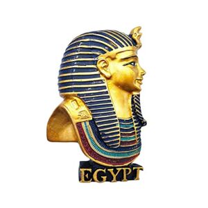 Egyptian Pharaoh Refrigerator Magnet, Egypt Fridge Magnet, Egyptian Souvenir Gift, Home Kitchen Office Decoration Magnetic Sticker Craft