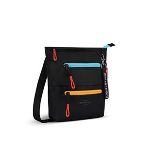 Sherpani Sadie, Nylon Crossbody Bag, Lightweight Shoulder Bag, Cross Body Purse, Crossbody Bags for Women, RFID Protection (Chromatic)