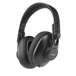 AKG Pro Audio K361BT Bluetooth Over-Ear, Closed-Back, Foldable Studio Headphones ,BLACK