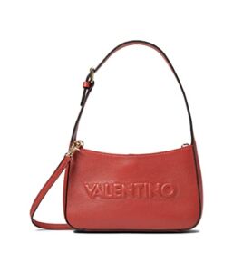 Valentino Bags by Mario Valentino Kai Embossed Brick Red One Size