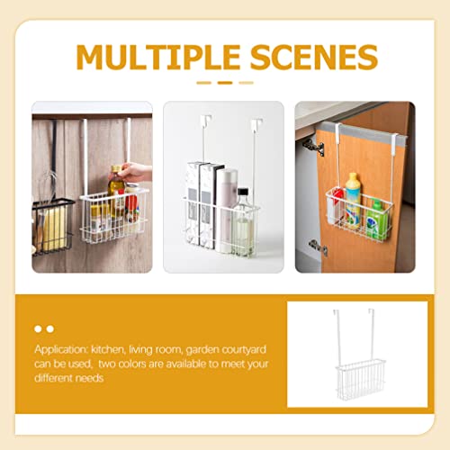 iplusmile Over Cabinet Door Organizer Carbon Steel Over The Cabinet Door Cutting Board Holder Behind a Door Storage Basket for Home Kitchen Bathroom | The Storepaperoomates Retail Market - Fast Affordable Shopping