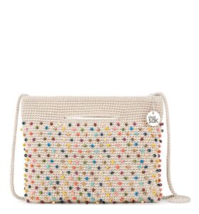 The Sak Linden Convertible Crossbody Bag in Crochet, Convertible, Multi Use Strap