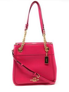 Coach Women’s Cammie Chain Bucket Bag (Bold Pink)