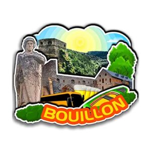 Bouillon Belgium Refrigerator Magnets 3D Wood Products Friction Resistant Travel Souvenirs Home and Kitchen Decor-740
