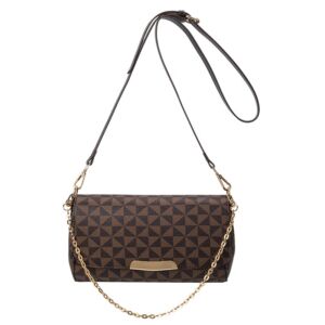 CHENFANS Women’s Crossbody Bags Fashion Chain Bags Classic Casual Clutches Envelope Shoulder Bags PU Women’s Messenger Bags (brown)