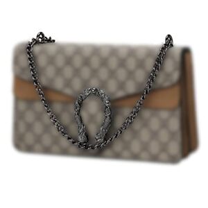 ZooLLyn Satchel Purses Shoulder Bag for Women Fashion Print PU Leather Handbag Chain Strap Crossbody Bag