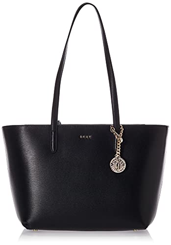 DKNY womens Dkny Bryant Md Tote, Black/Gold, One Size US | The Storepaperoomates Retail Market - Fast Affordable Shopping