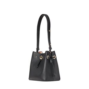 Kate Spade New York Marti Small Convertible Drawstring Bucket Bag (Black)