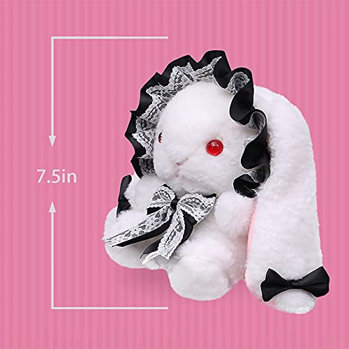 SUVCOTIN Women Plush Bunny One Shoulder Crossbody Bag Lolita Rabbit Bag for Kids Gift, Black | The Storepaperoomates Retail Market - Fast Affordable Shopping