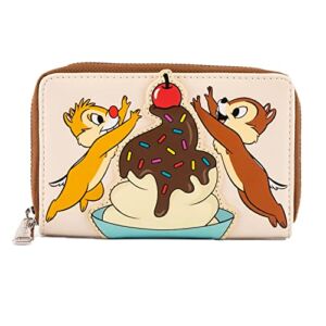 Loungefly Disney Chip and Dale Cherry On Top Faux Leather Wallet