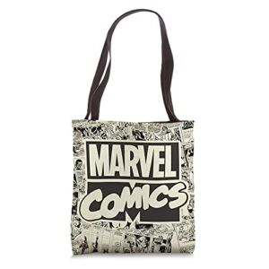 Marvel Comics Retro Comic Panels Tote Bag