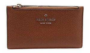 Kate Spade New York Leila Small Slim Bifold Wallet Warm Gingerbread