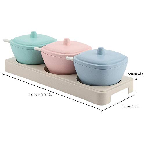 Seasoning Box, Wide Aplication Kitchen Seasoning Box Easy To Store Portable for Home Kitchen | The Storepaperoomates Retail Market - Fast Affordable Shopping