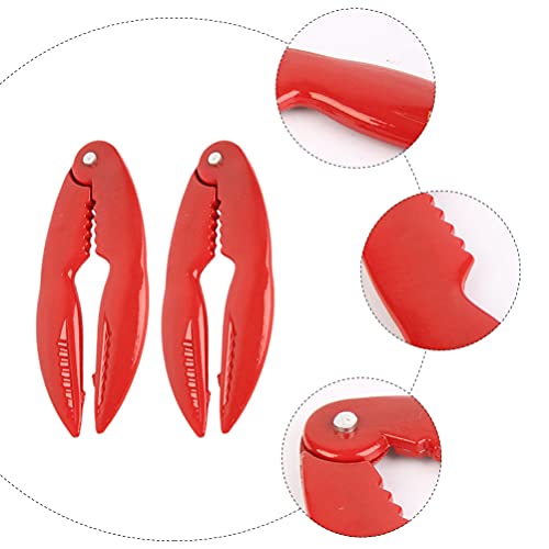 YARDWE Seafood Opener Tool 2Pcs Alloy Lobster Crackers Walnut Nut Clip Nutcracker Sheller Opener Seafood Crab Lobster Crackers Clips for Home Kitchen Walnut Seafood Shell Open Tool Lobster Forks | The Storepaperoomates Retail Market - Fast Affordable Shopping