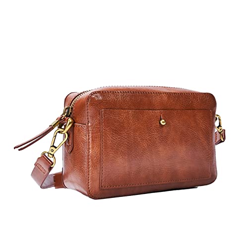 N/C Leather Wristlet Clutch Wallet Purses Small Crossbody Bags for Women The Transport Camera Bag (English Saddle) | The Storepaperoomates Retail Market - Fast Affordable Shopping
