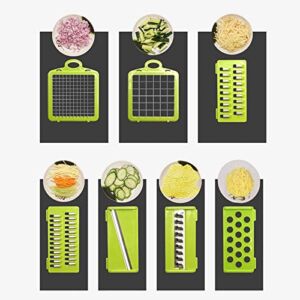 Manual Vegetable Chopper Free-up space Manual Fruit Cutter Manual Carrot Grater easy to clean Safety for home kitchen restaurant