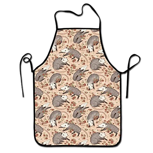 Befuddled Possums Home Kitchen Apron Chef Apron for Durable Creative Pinafore Men Women Kitchen Cooking Baking BBQ Apron 20.5″x28.4 | The Storepaperoomates Retail Market - Fast Affordable Shopping