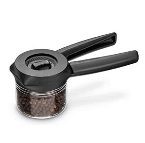 DHZYY Pepper Grinder,Mini Manual Spice Grinder,Multifunctional Kitchen Tools Abrader for Home Kitchen
