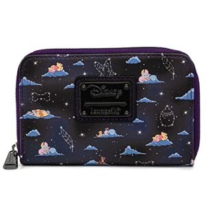 Loungefly Disney Character Animals Cloud Dreams Zip-Around Faux Leather Wallet Multi
