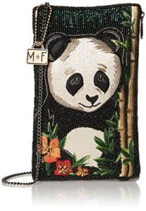 Mary Frances womens Mary Frances Panda Love Crossbody Phone Bag, Multi, One Size US