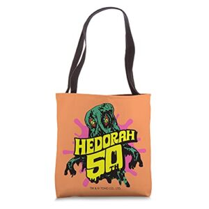 Godzilla Hedorah 50th Anniversary Orange Tote Bag