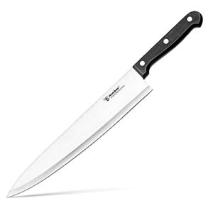 HUMBEE Chef Chef’s Knife For Home Kitchens Chef’s Knife 10 Inch Full Flat Grind Edge