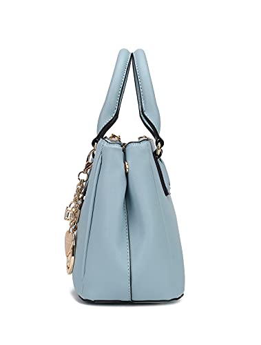MKF Collection Satchel Bag for Women’s Crossbody Handbag Vegan Leather Top-Handle, Wristlet Wallet Purse Set Black | The Storepaperoomates Retail Market - Fast Affordable Shopping