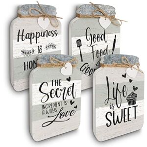 Old Shack Kitchen Wall Decor – A Gift for Yourself and Your Loved Ones – Farmhouse Wall Decor for The Home – Kitchen Wall Art – Wooden Rustic Home Decor for Wall or Table Top – Kitchen Signs Wall Decorations – 8 Inches Tall By 5 Inches Wide