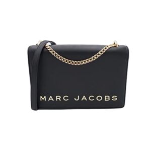 Marc Jacobs M0015908 Black Gold Hardware Medium Women’s Leather Crossbody