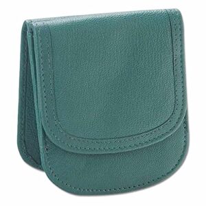 TAXI WALLET – Soft Leather, Dragonfly – A Simple, Compact, Front Pocket, Folding Wallet, that holds Cards, Coins, Bills, ID – for Men & Women