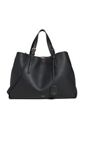 Oroton Women’s Margot Large Day Bag, Black, One Size