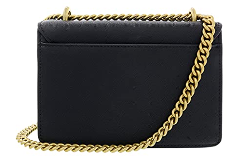 Versace Jeans Couture Black Small Logo Clasp Bag for womens | The Storepaperoomates Retail Market - Fast Affordable Shopping