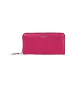 Kate Spade New York Roulette Zip Around Continental Wallet Anemone Pink One Size