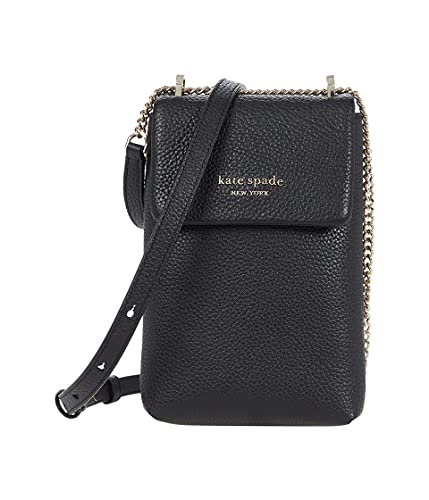 Kate Spade New York Roulette Pebbled Leather North/South Crossbody Black One Size | The Storepaperoomates Retail Market - Fast Affordable Shopping